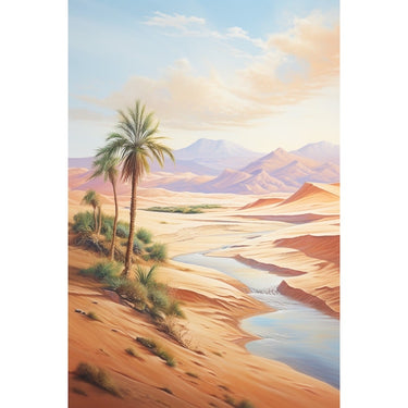 Desert Scenery canvas